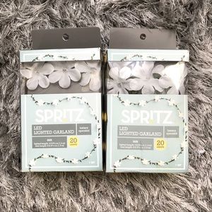 Spritz Led lighted garland